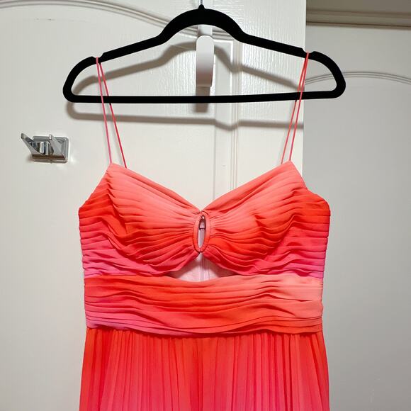 AMUR Emmett Pleated Gown Size 10 - Picture 8 of 10